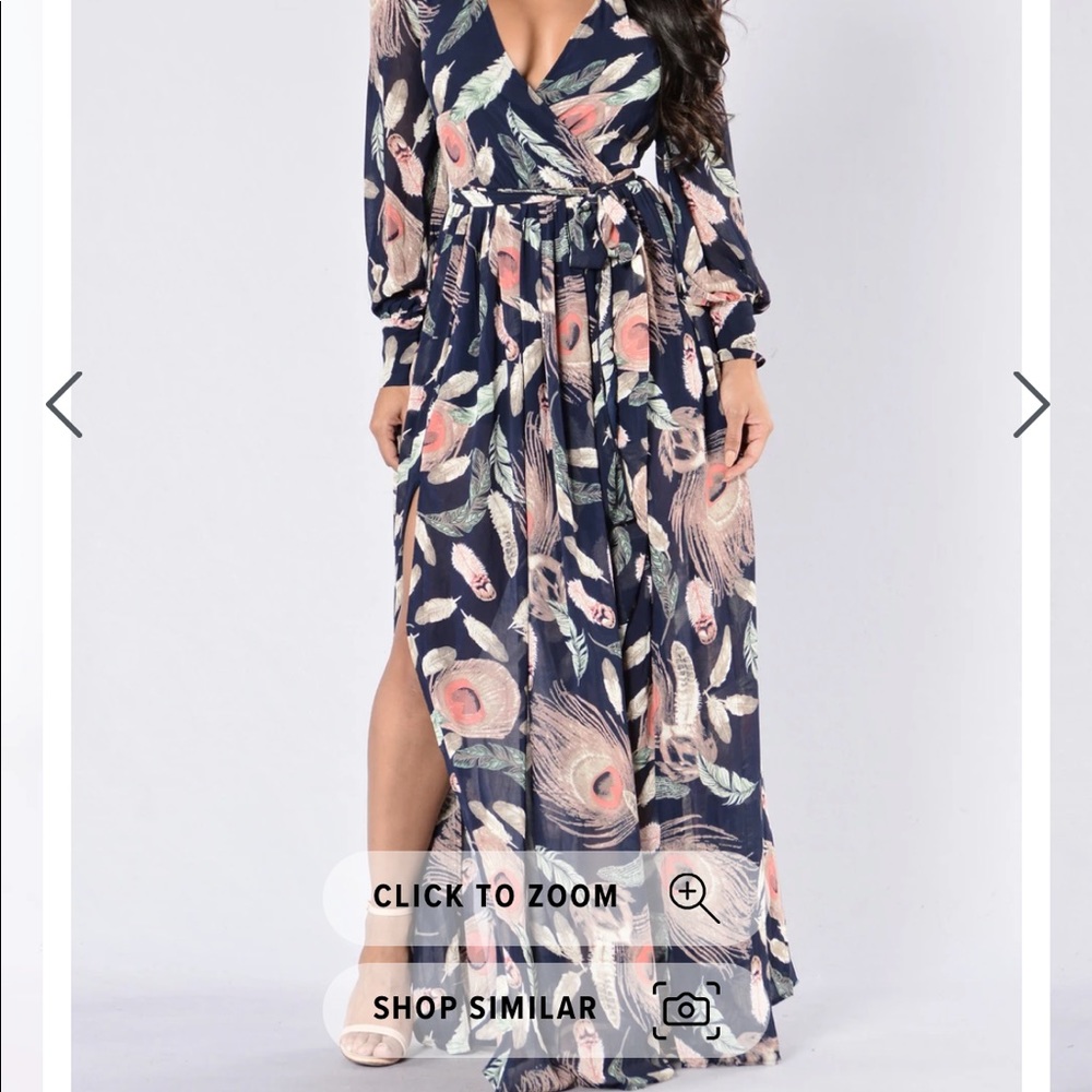 Maxi Navy dress